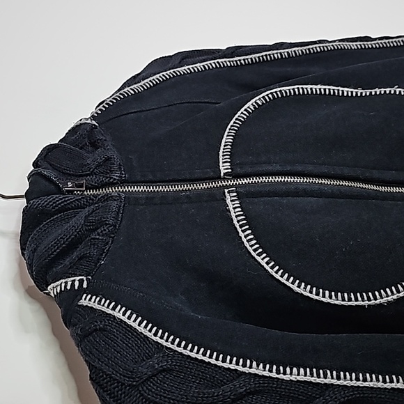 LULULEMON black and green size 6 scuba zip up hoodie - Picture 3 of 7